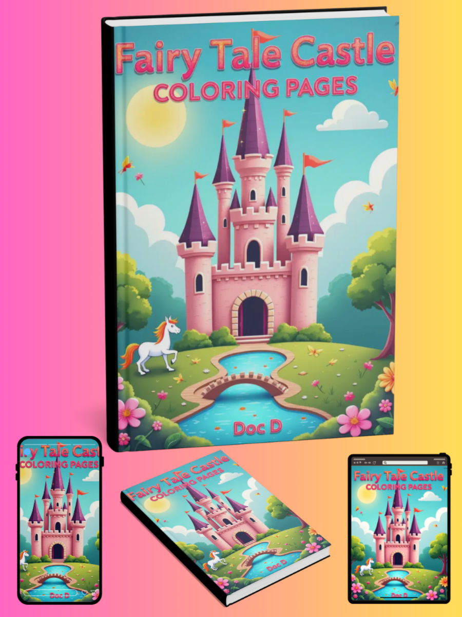 Fairy Tale Castle Coloring Pages