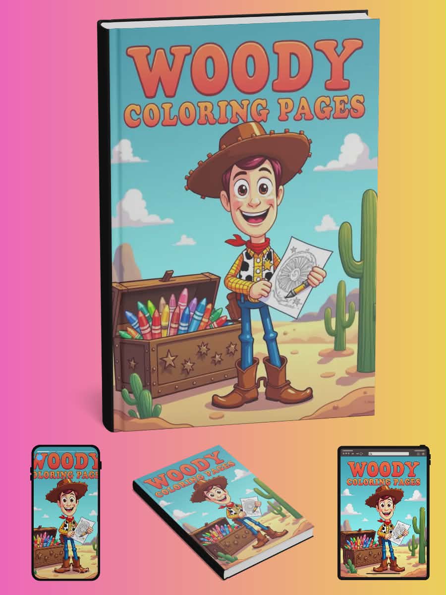 Woody Coloring Pages