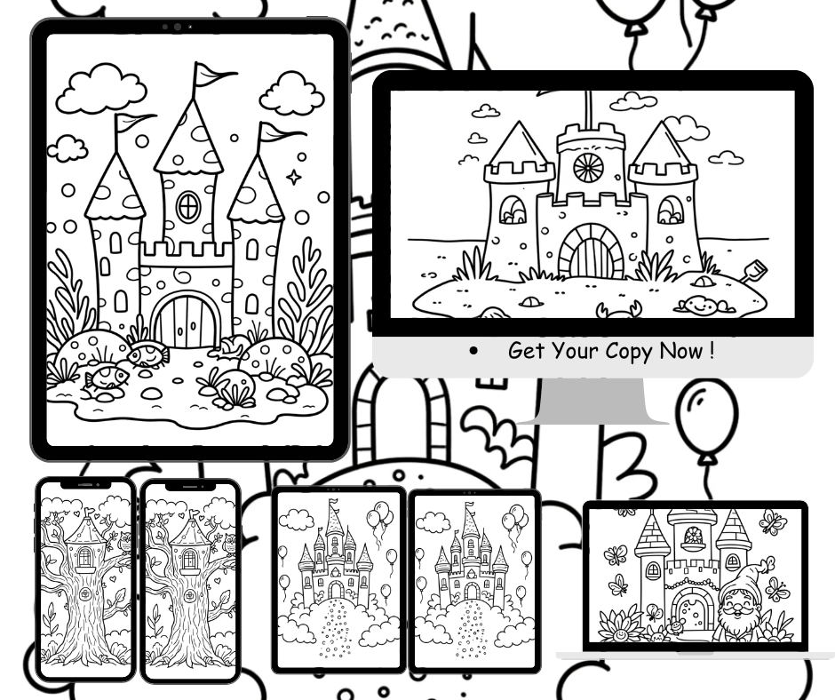 Fairy Tale Castle Coloring Pages
