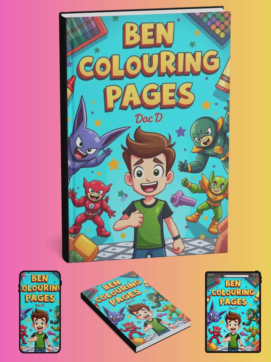 Ben Colouring Pages