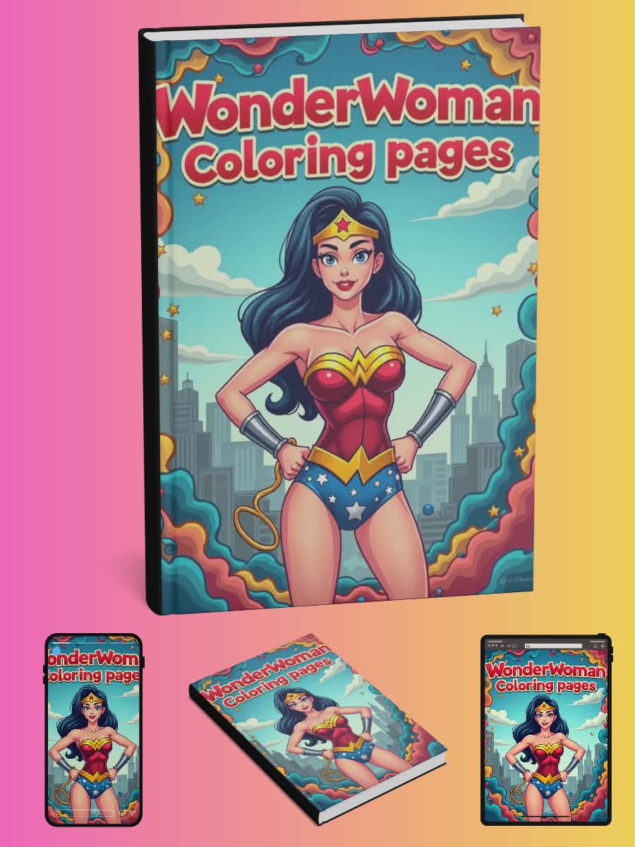 Wonder Woman Coloring Pages