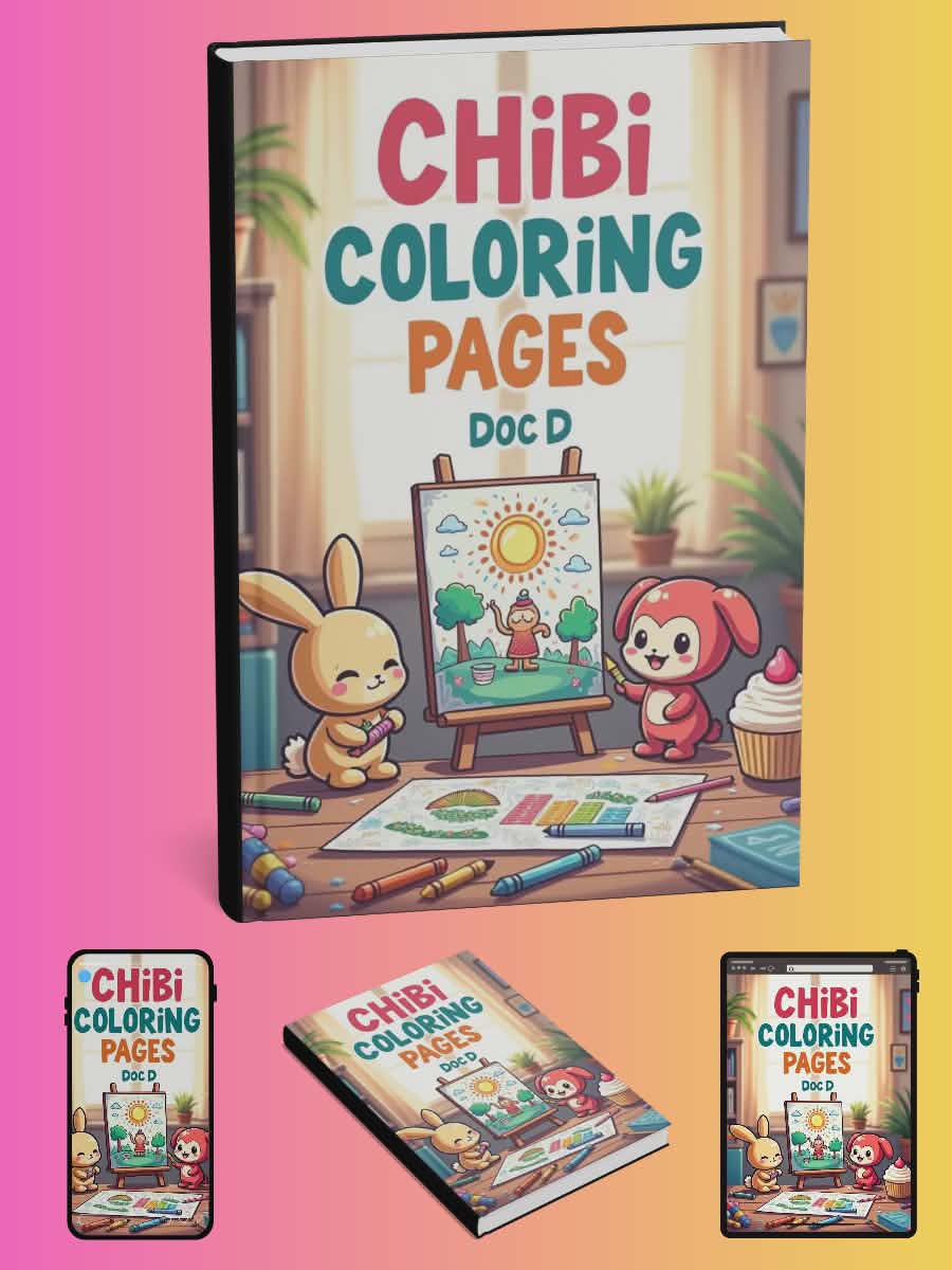 Chibi Coloring Pages