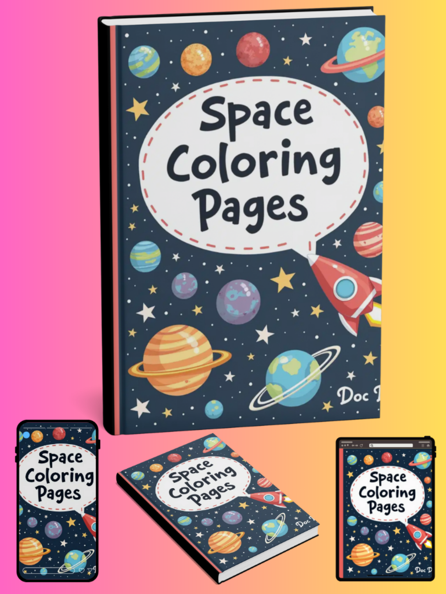 Space Coloring Pages 