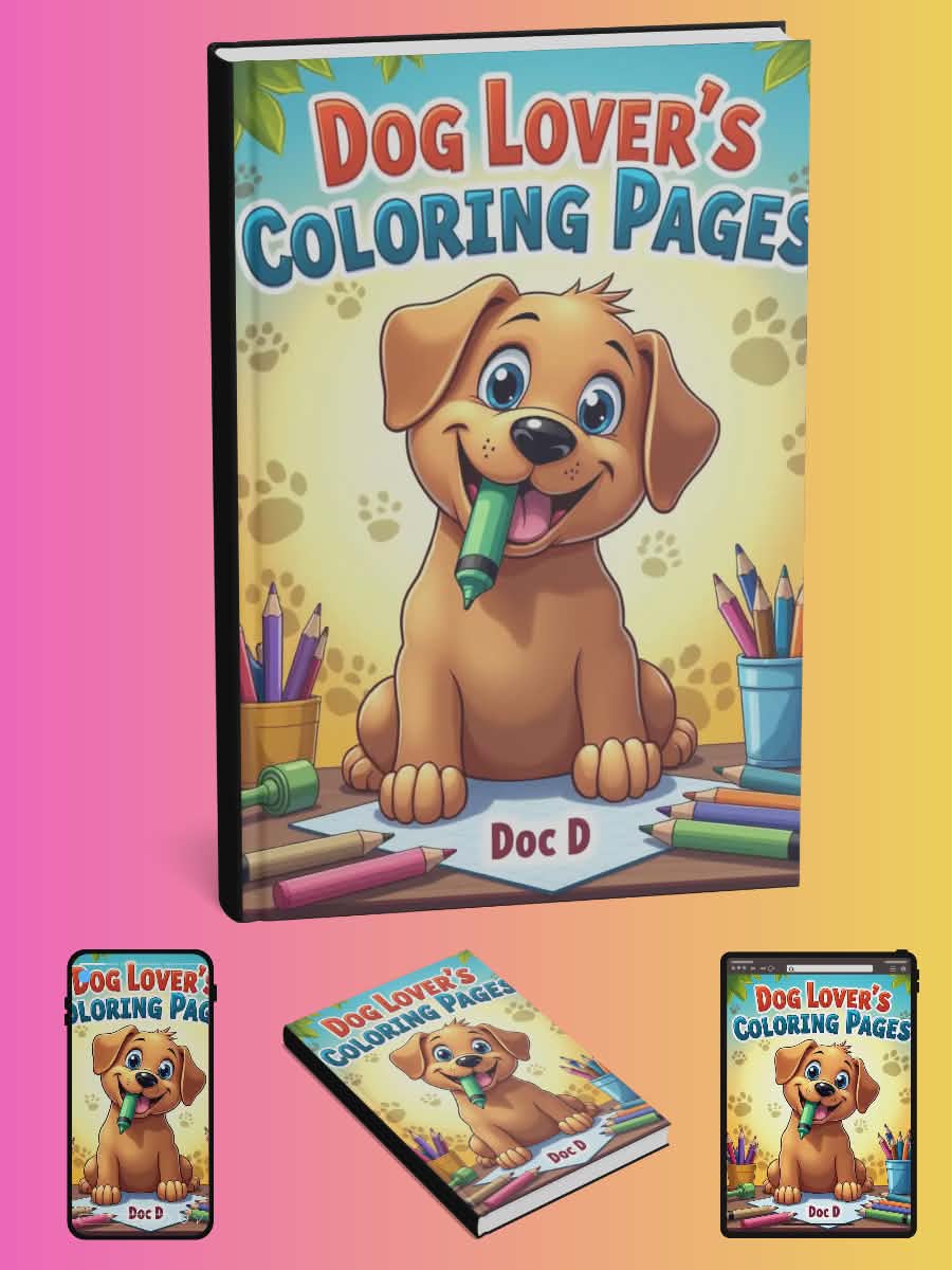 Dog Lover's Coloring Pages
