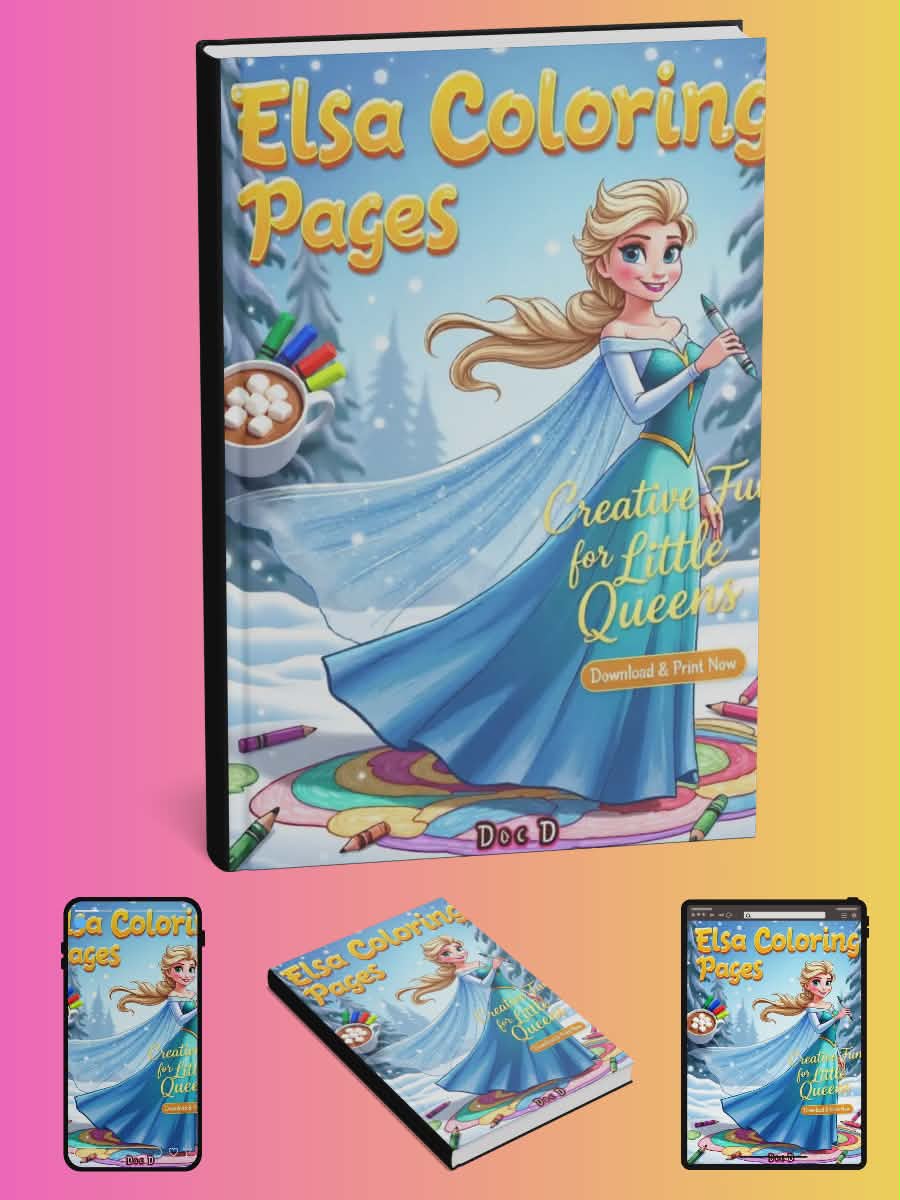 Elsa Coloring Pages