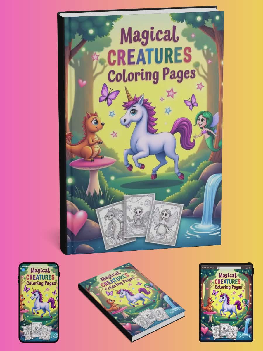 Magical Creatures Coloring Pages