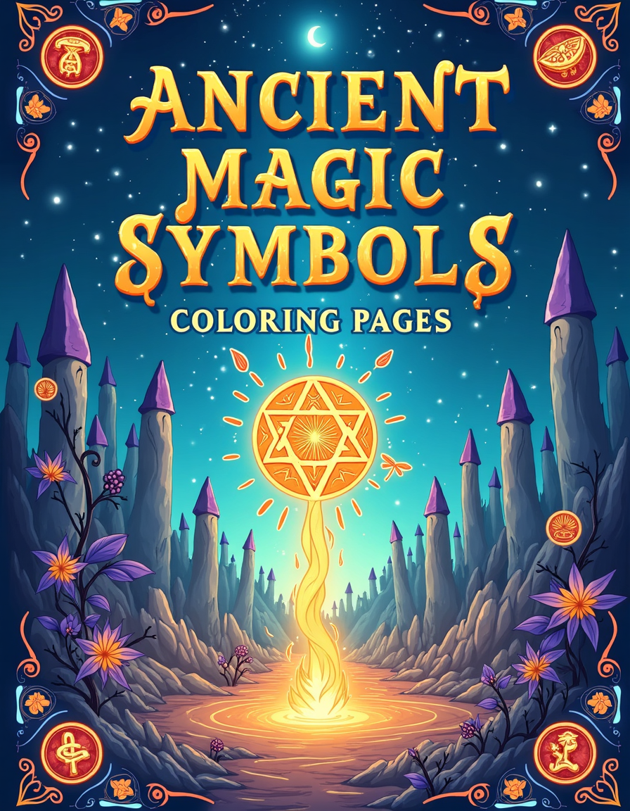 Fantasy Coloring Pages - Bundle Set