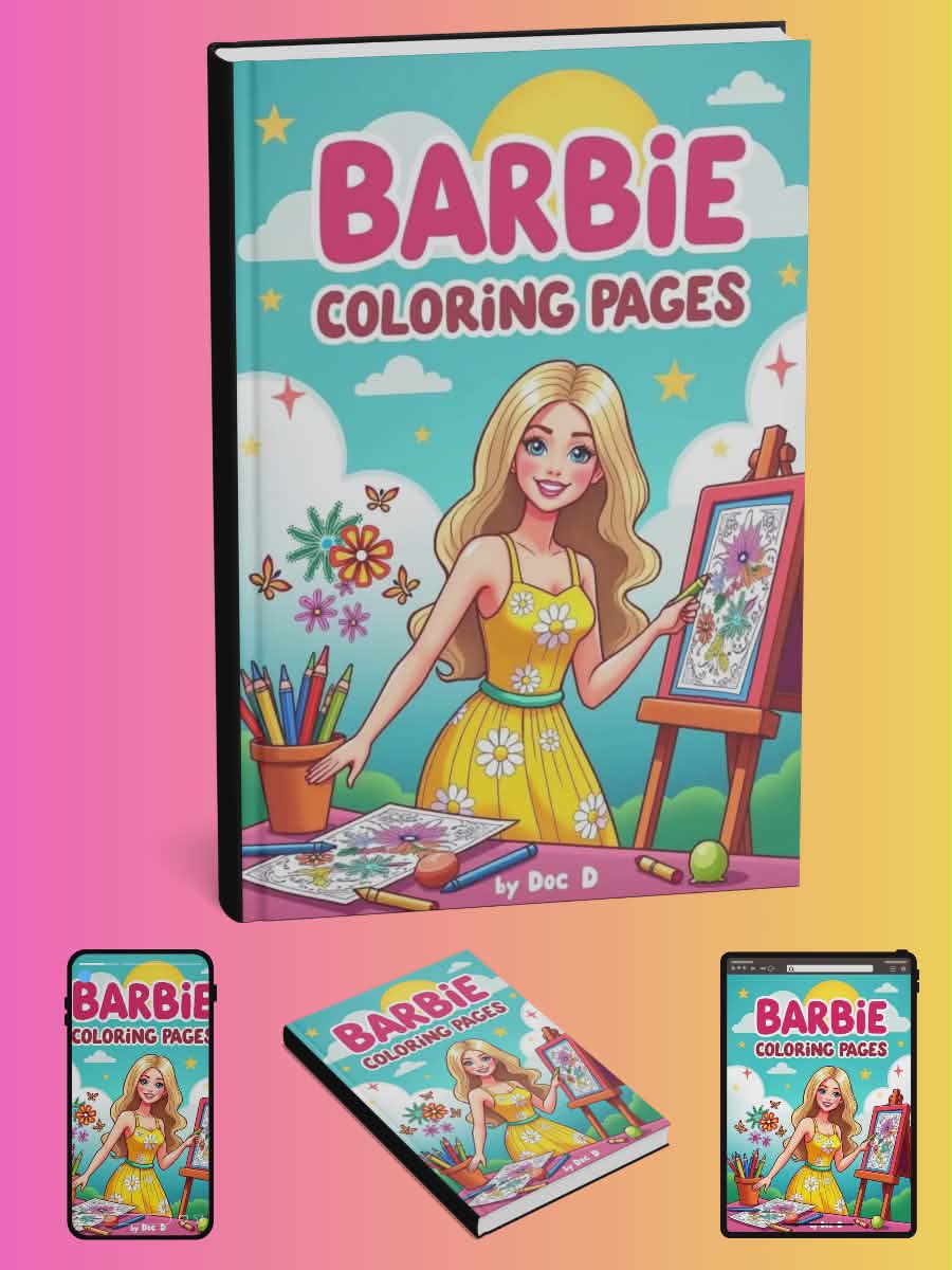Barbie Coloring Pages