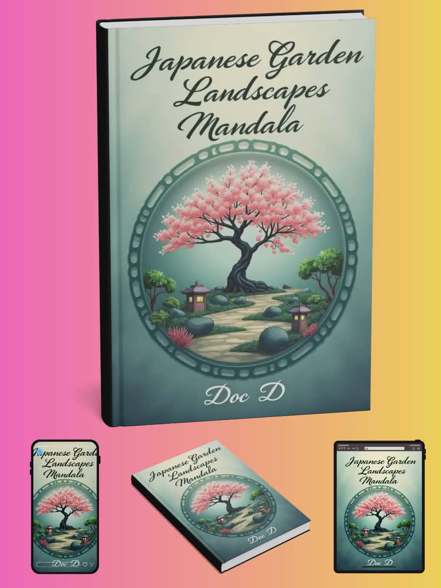 Japanese Garden Landscapes Mandala