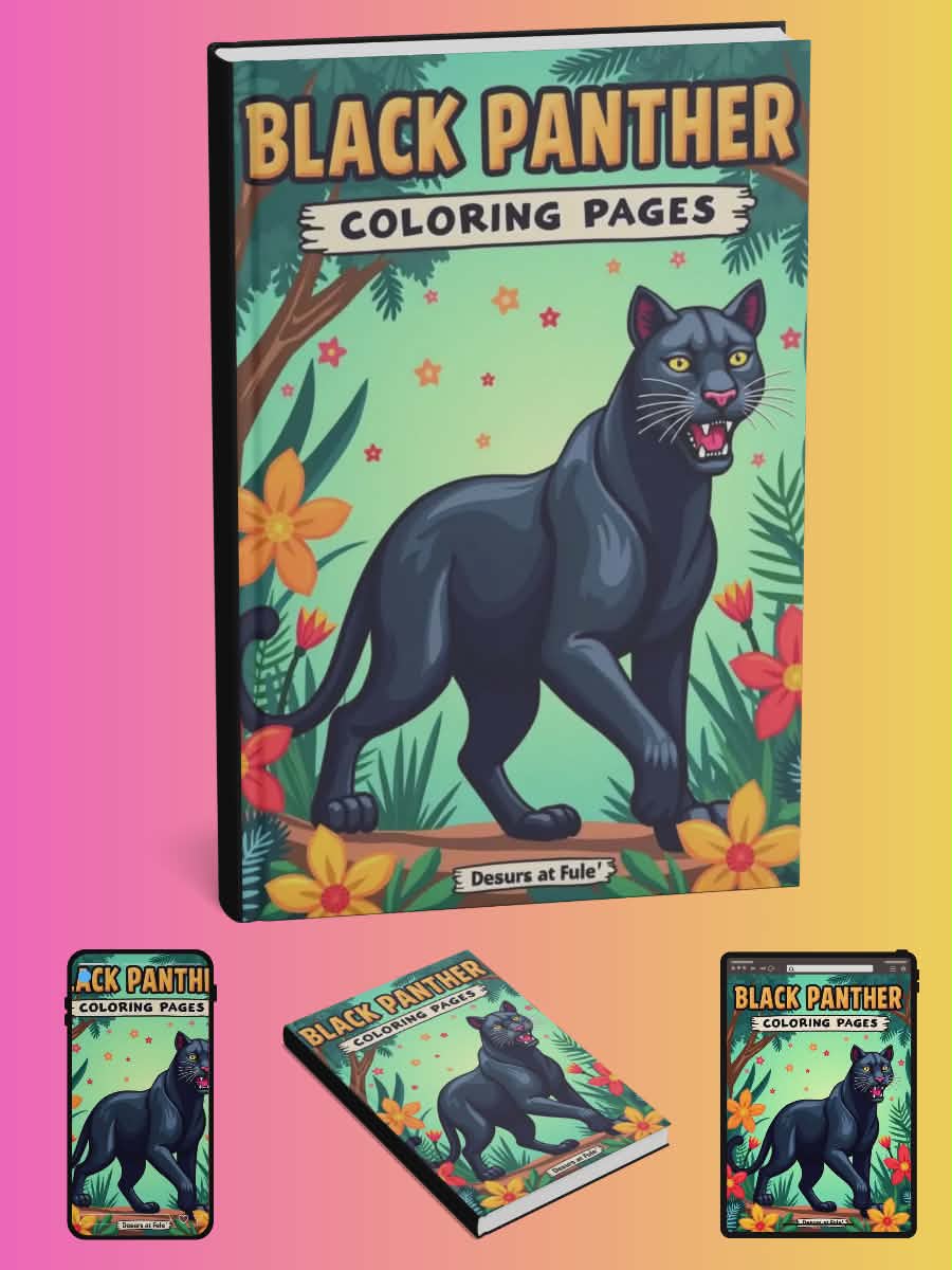 Black Panther Coloring Pages