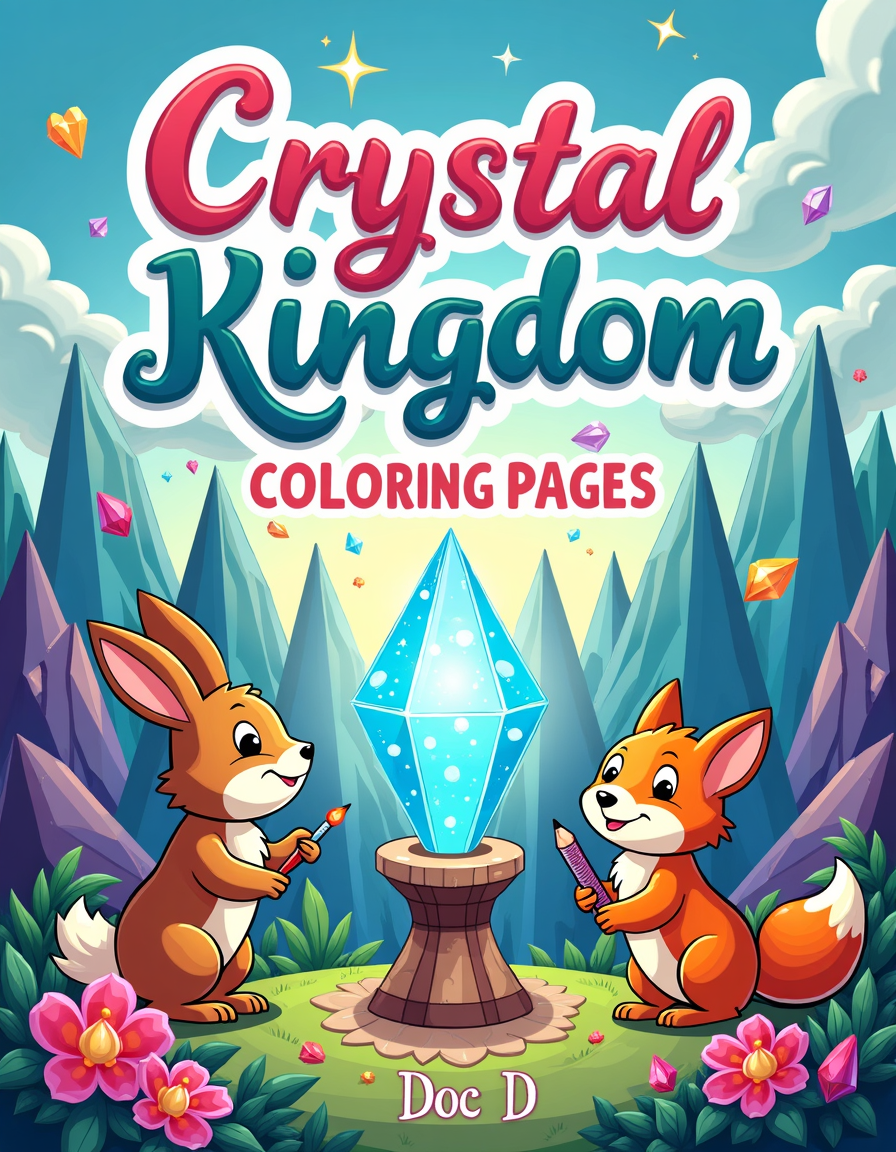 Crystal Kingdom Coloring Pages