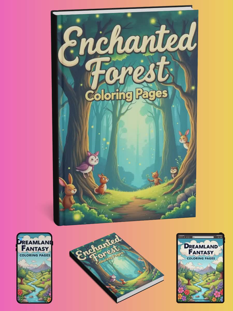 Enchanted Forest Coloring Pages