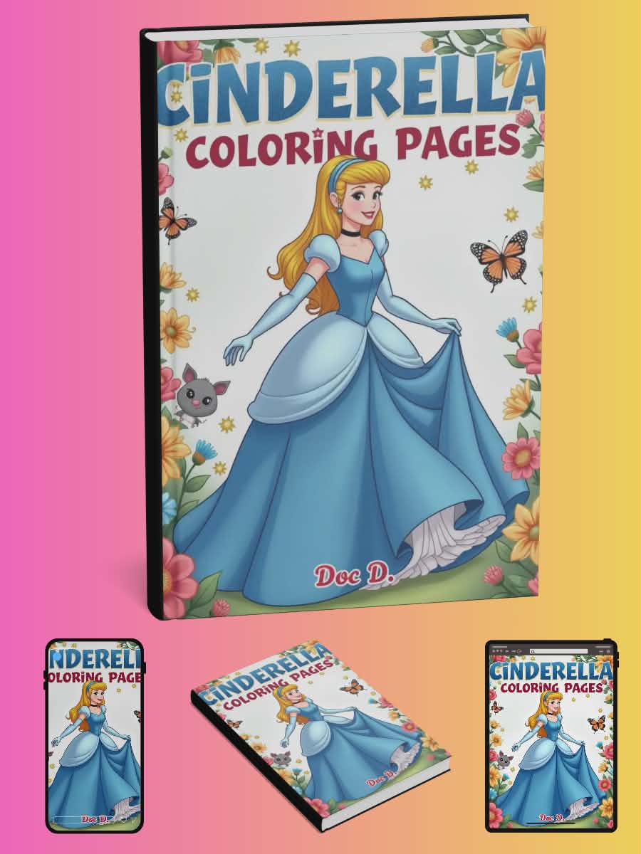 Cinderella Coloring Pages
