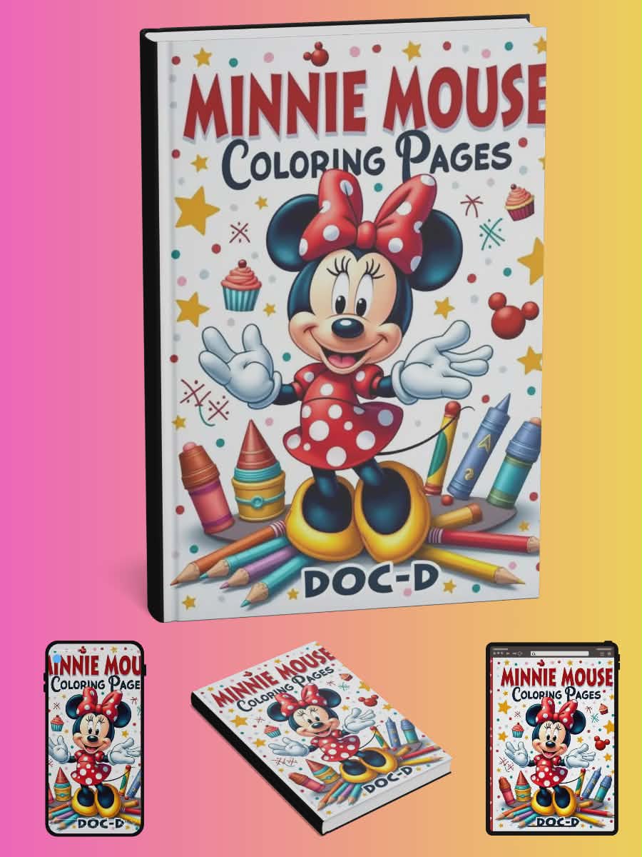 Minnie Mouse Coloring Pages