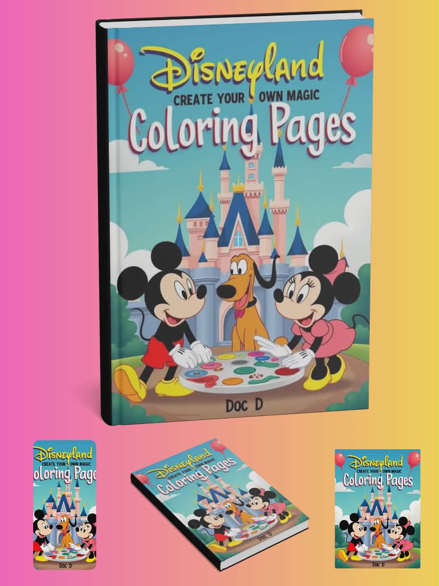 Disneyland Coloring Pages