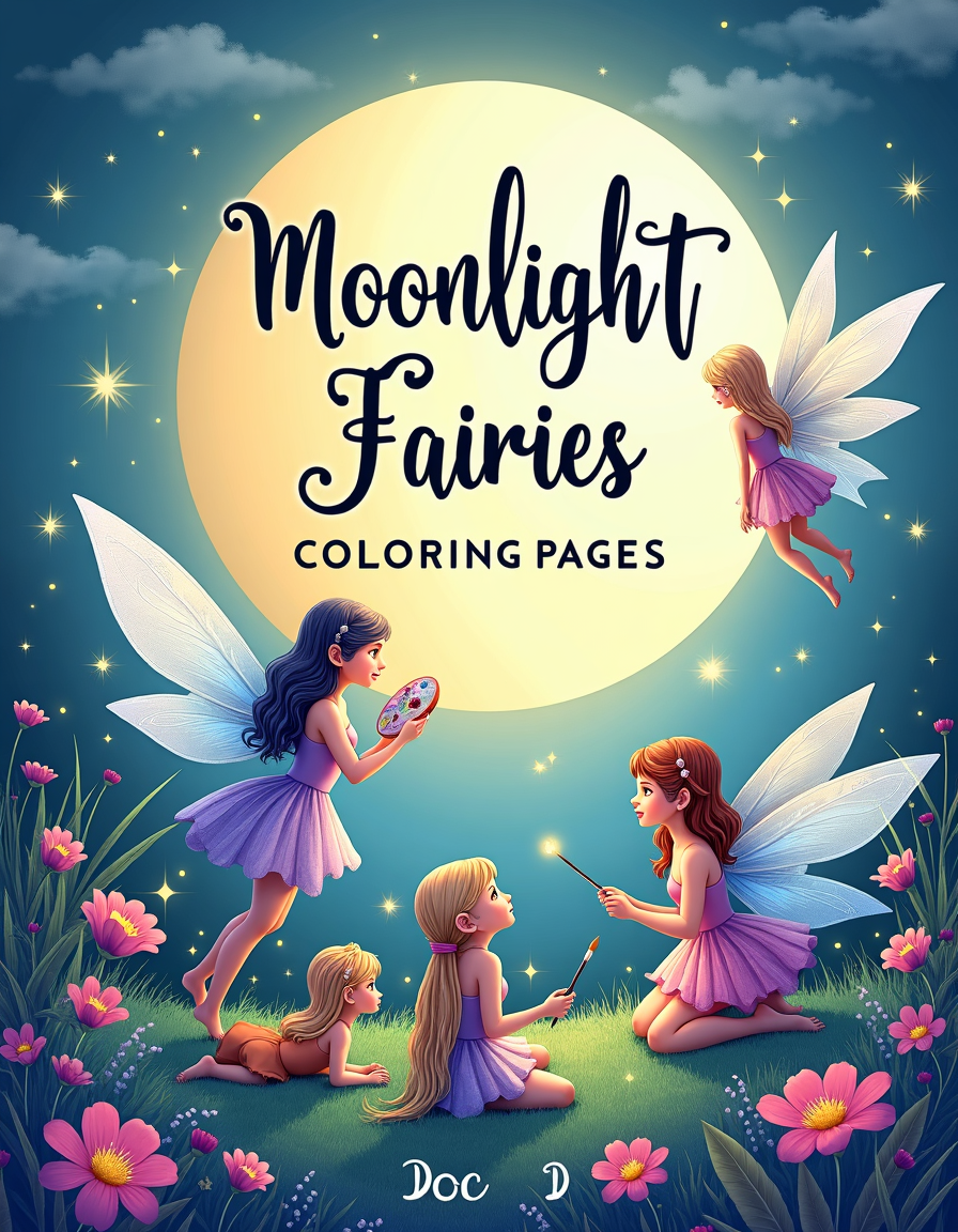 Fantasy Coloring Pages - Bundle Set