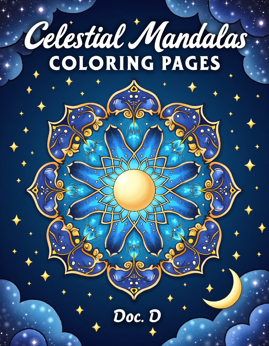 Mandalas & Patterns Coloring Pages- Bundle Set  