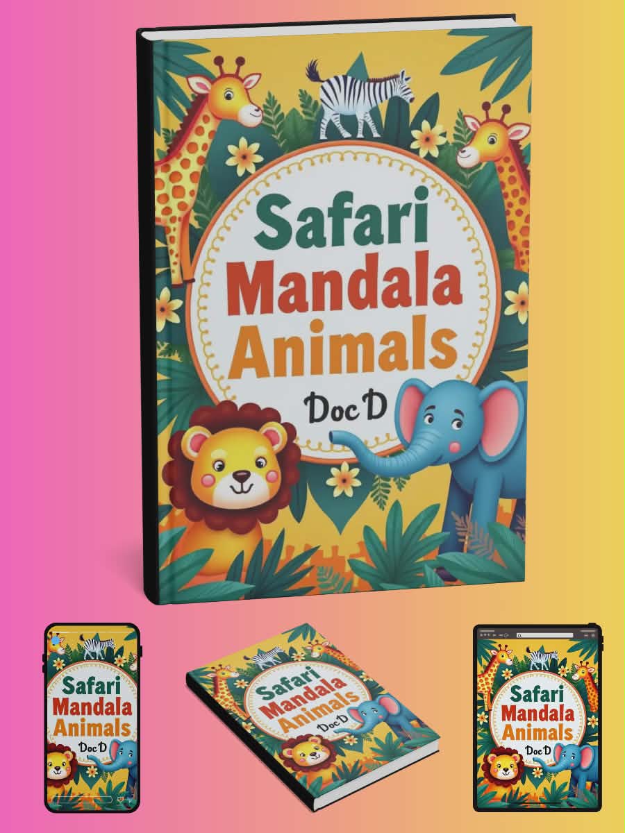 Safari Mandala Animals