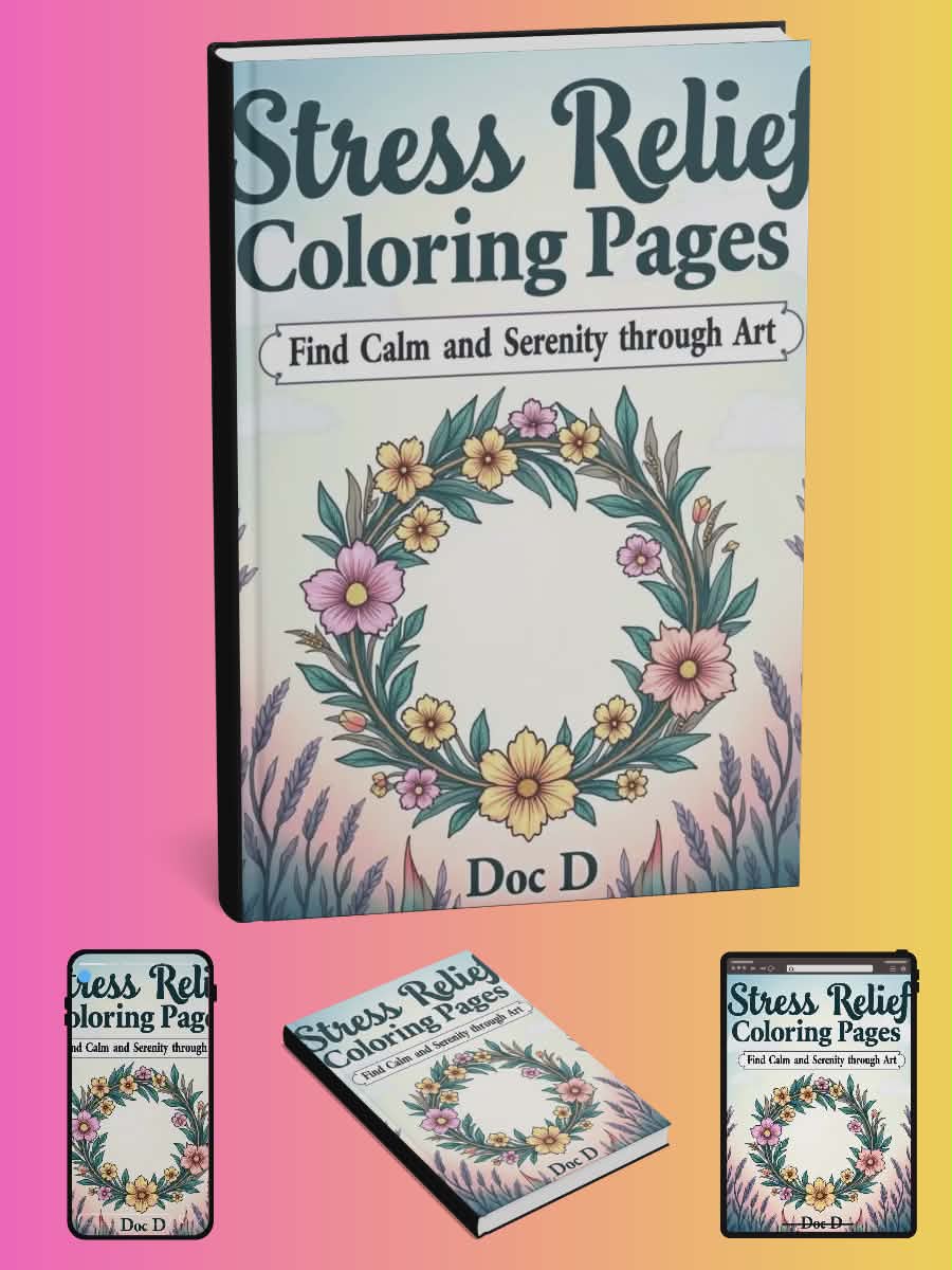 Stress Relief Coloring Pages
