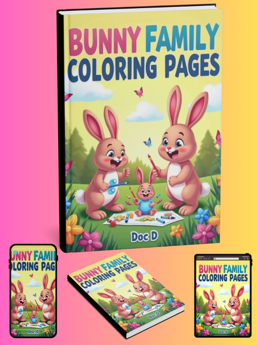 Bunny Family Coloring Pages