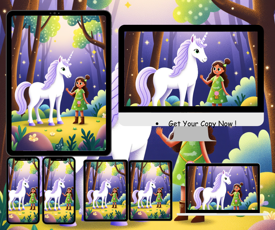 Magical Unicorn Adventure Digital Art