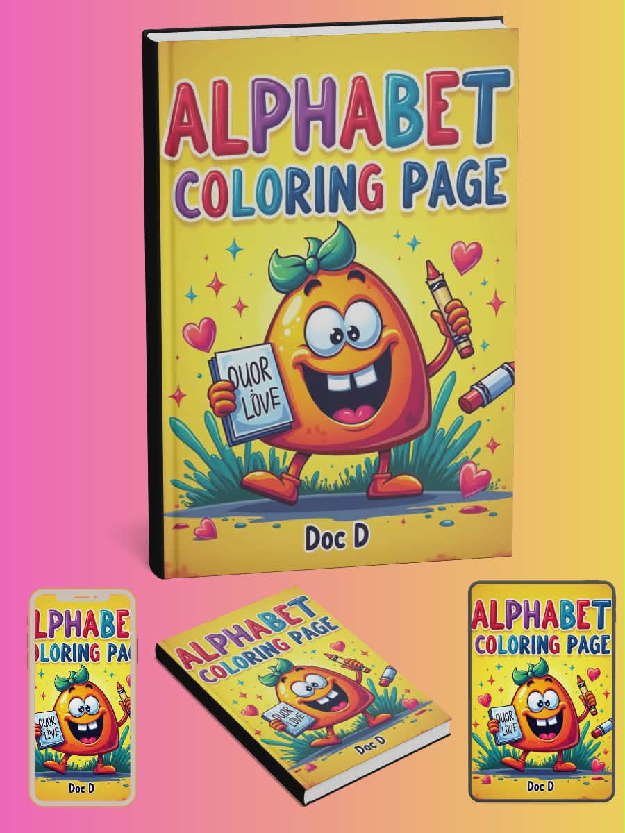 ABC Alphabet  Coloring Pages