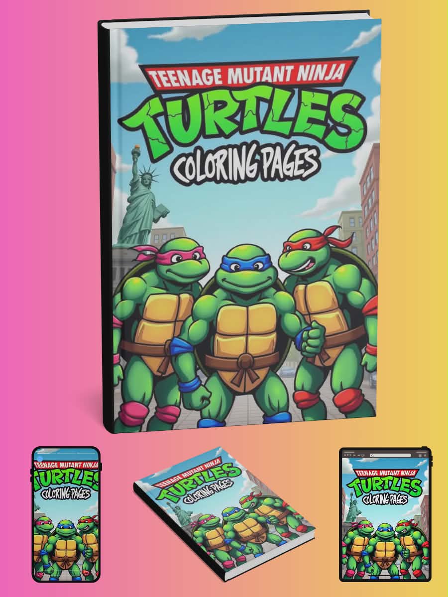 TMNT Coloring Pages