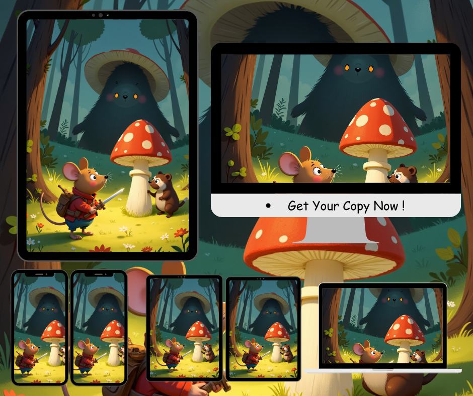 Whimsical Forest Adventure Art