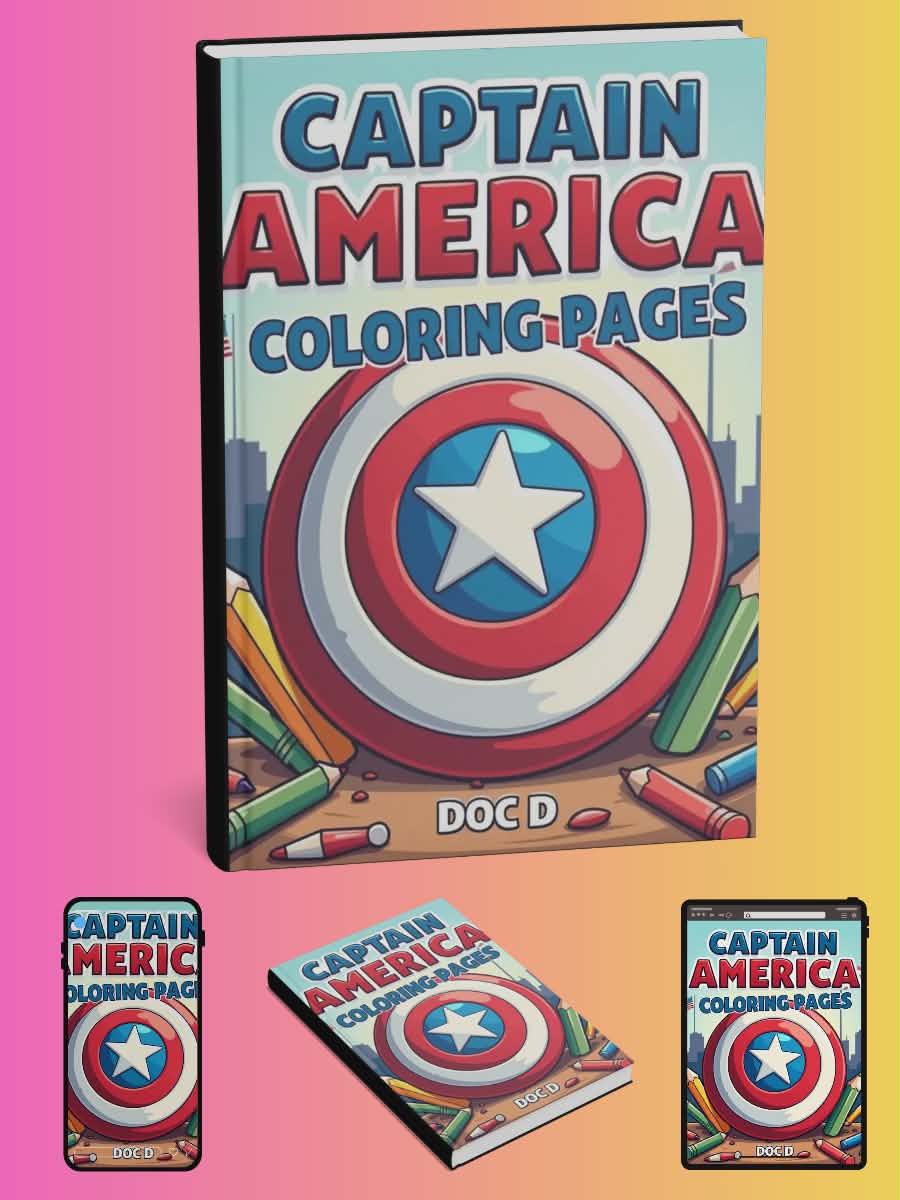 Captain America Coloring Pages