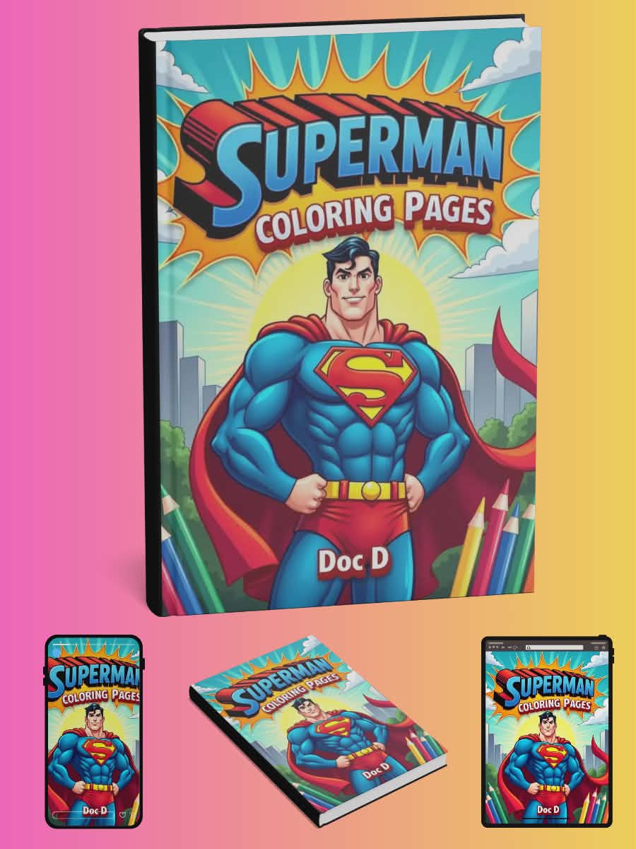 Superman Coloring Pages