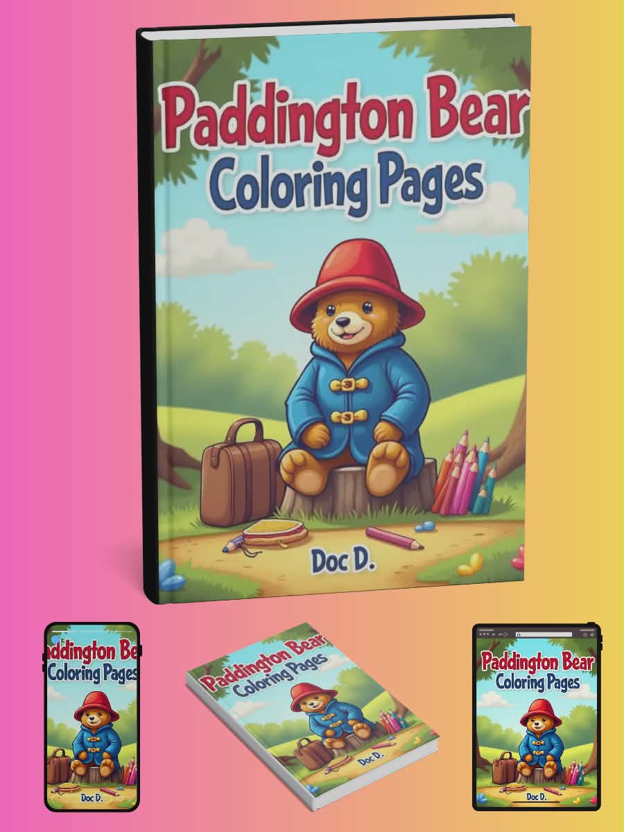 Paddington Bear Coloring Pages