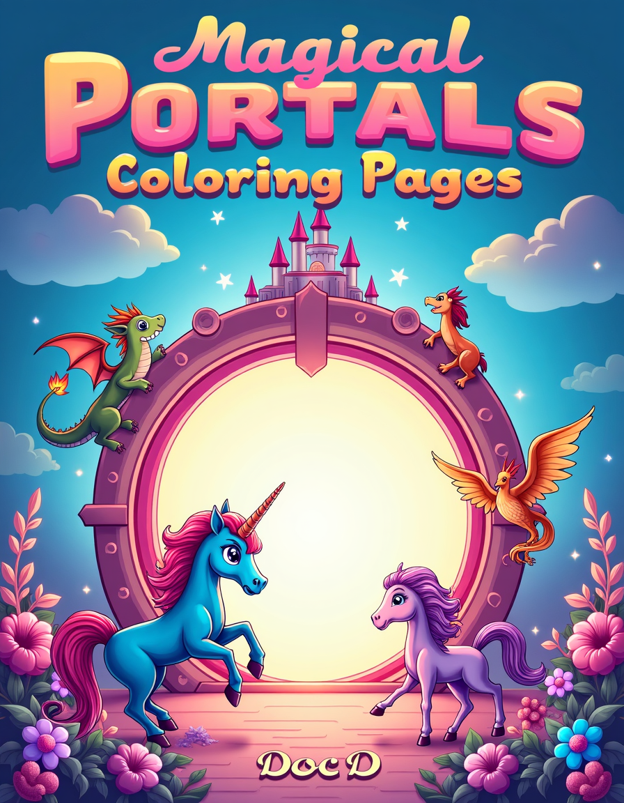 Magical Portals Coloring Pages