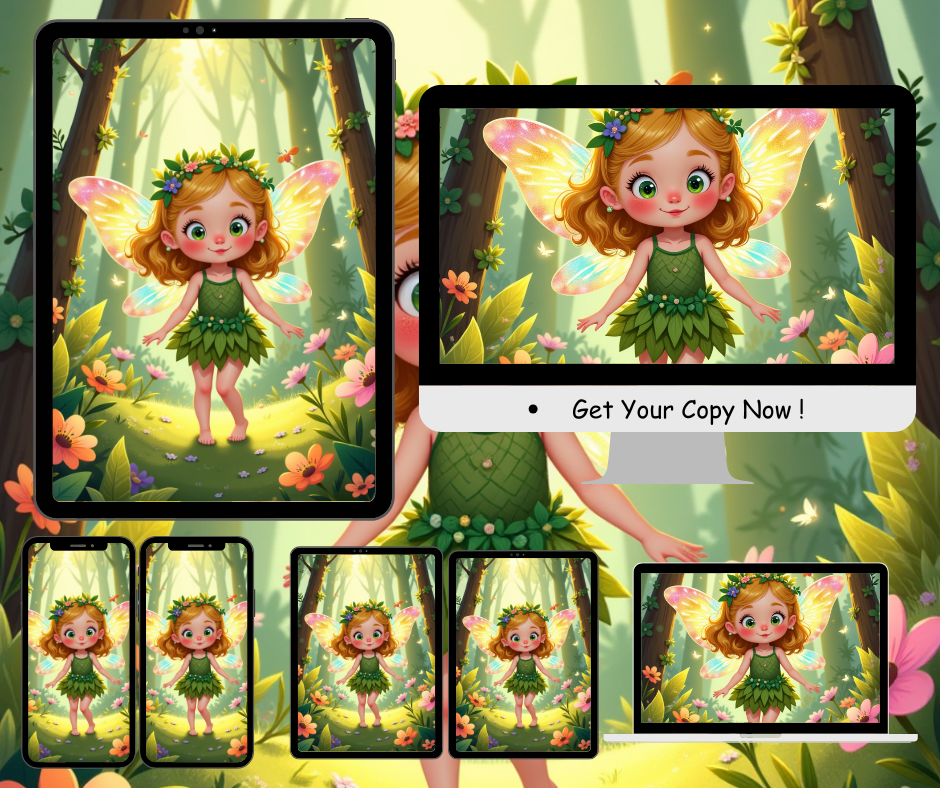 Magical Forest Fairy Digital Art