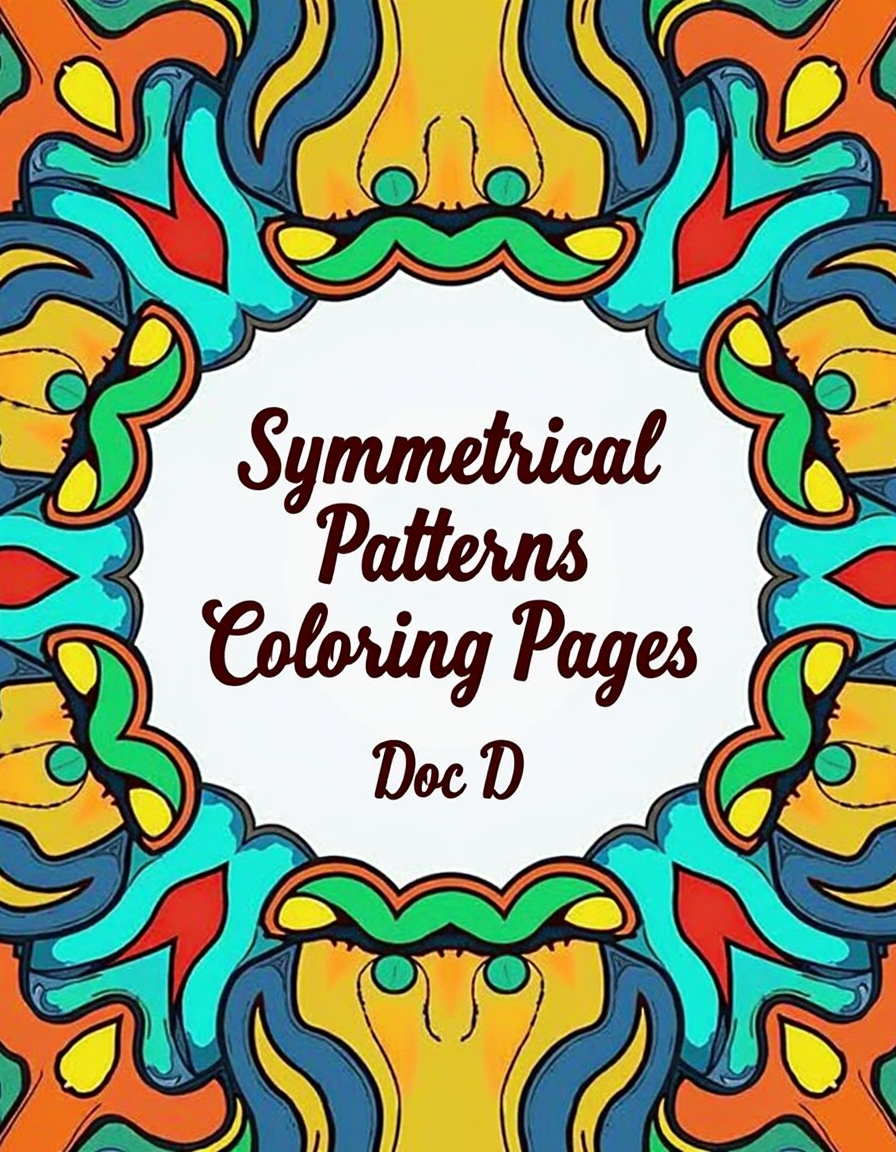 Symmetrical Patterns Coloring Pages