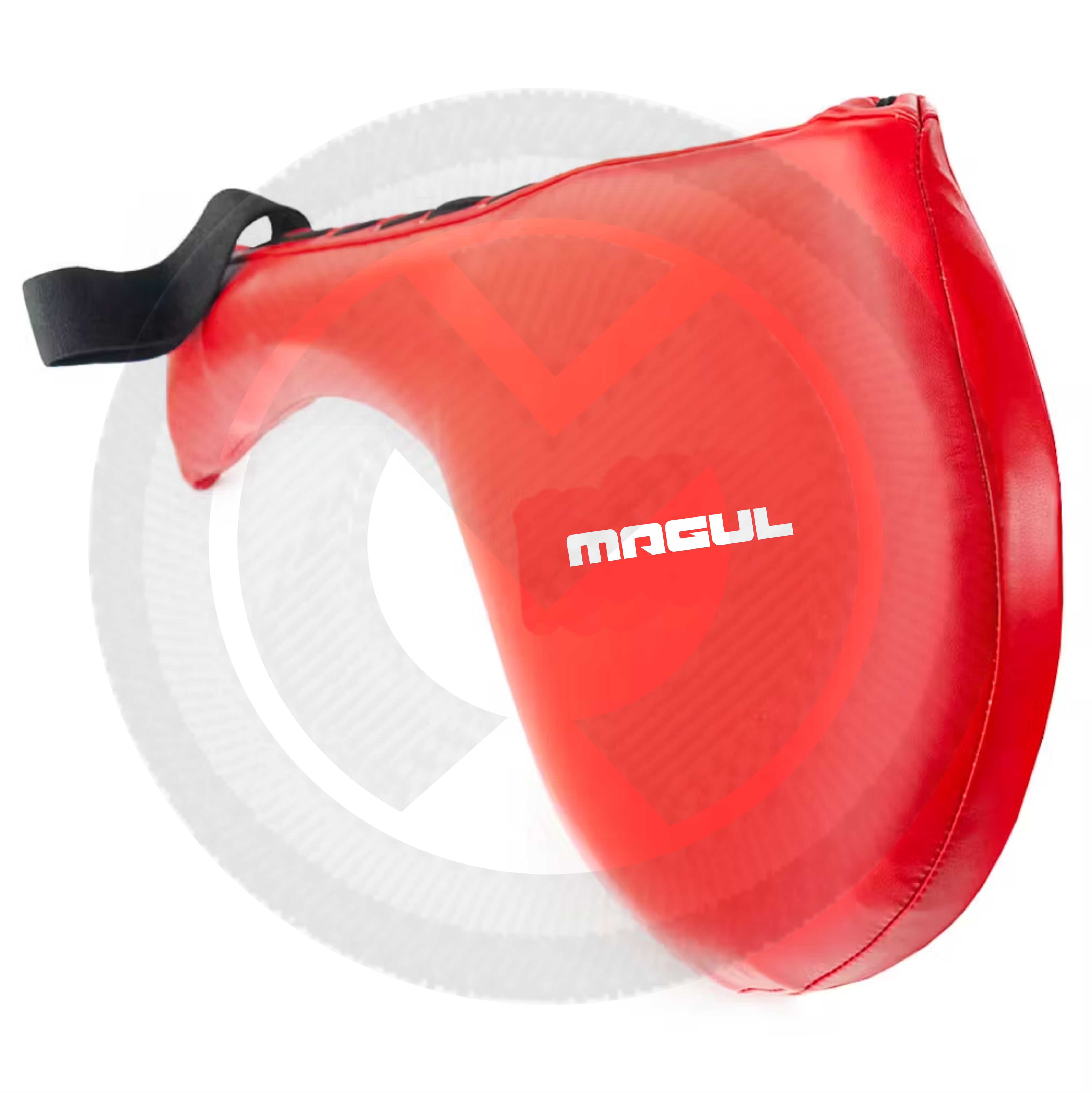 MAGUL Red Curved Kick Pad