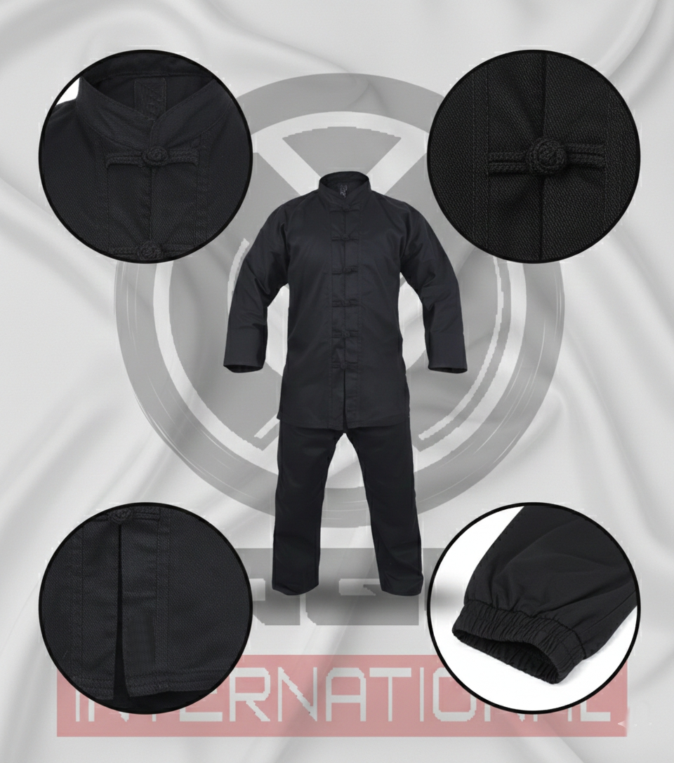 Martial Arts Black Uniform