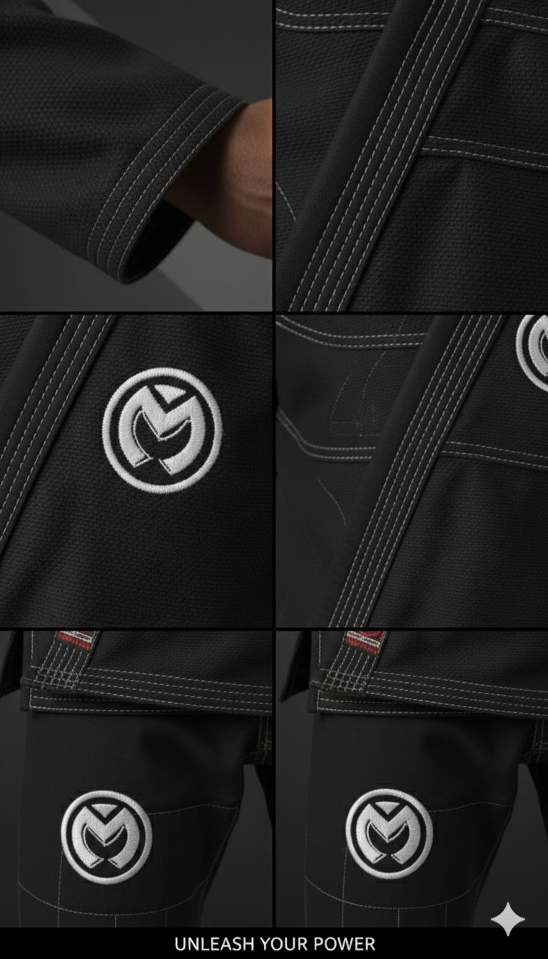 Black Jiu-Jitsu Gi