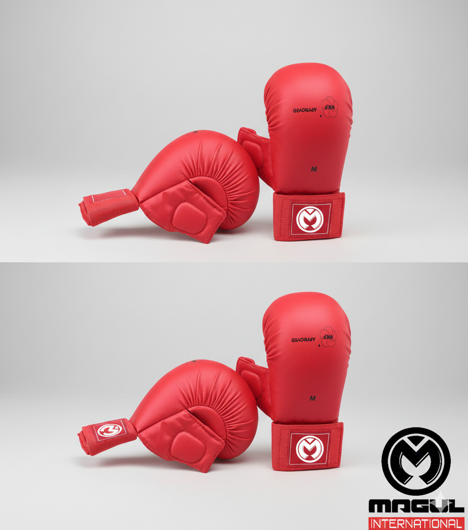 Red karate Gloves