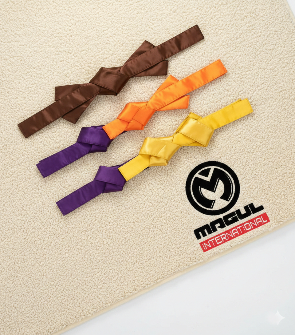 Colorful Satin Belts