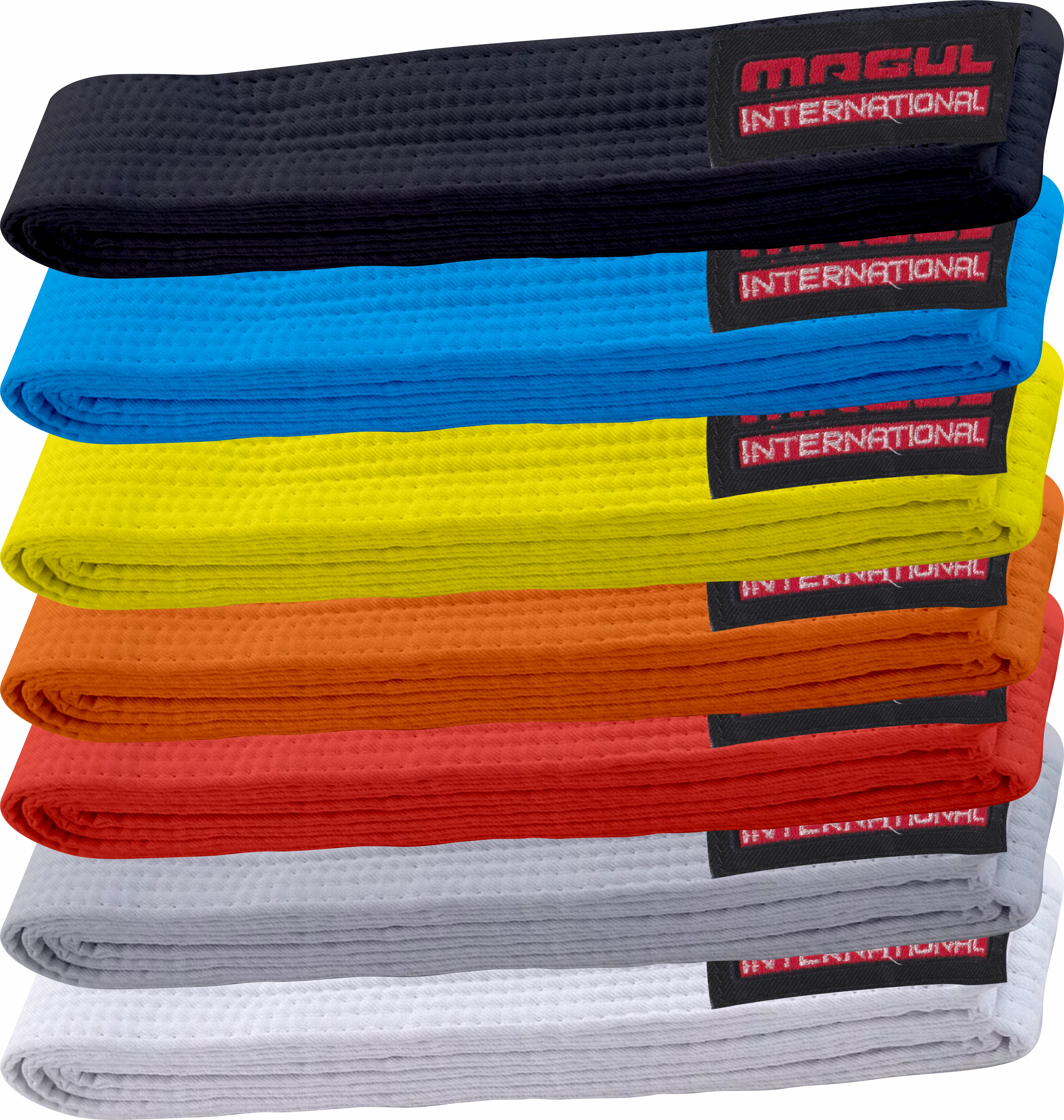Martial Arts Colored Belts Set