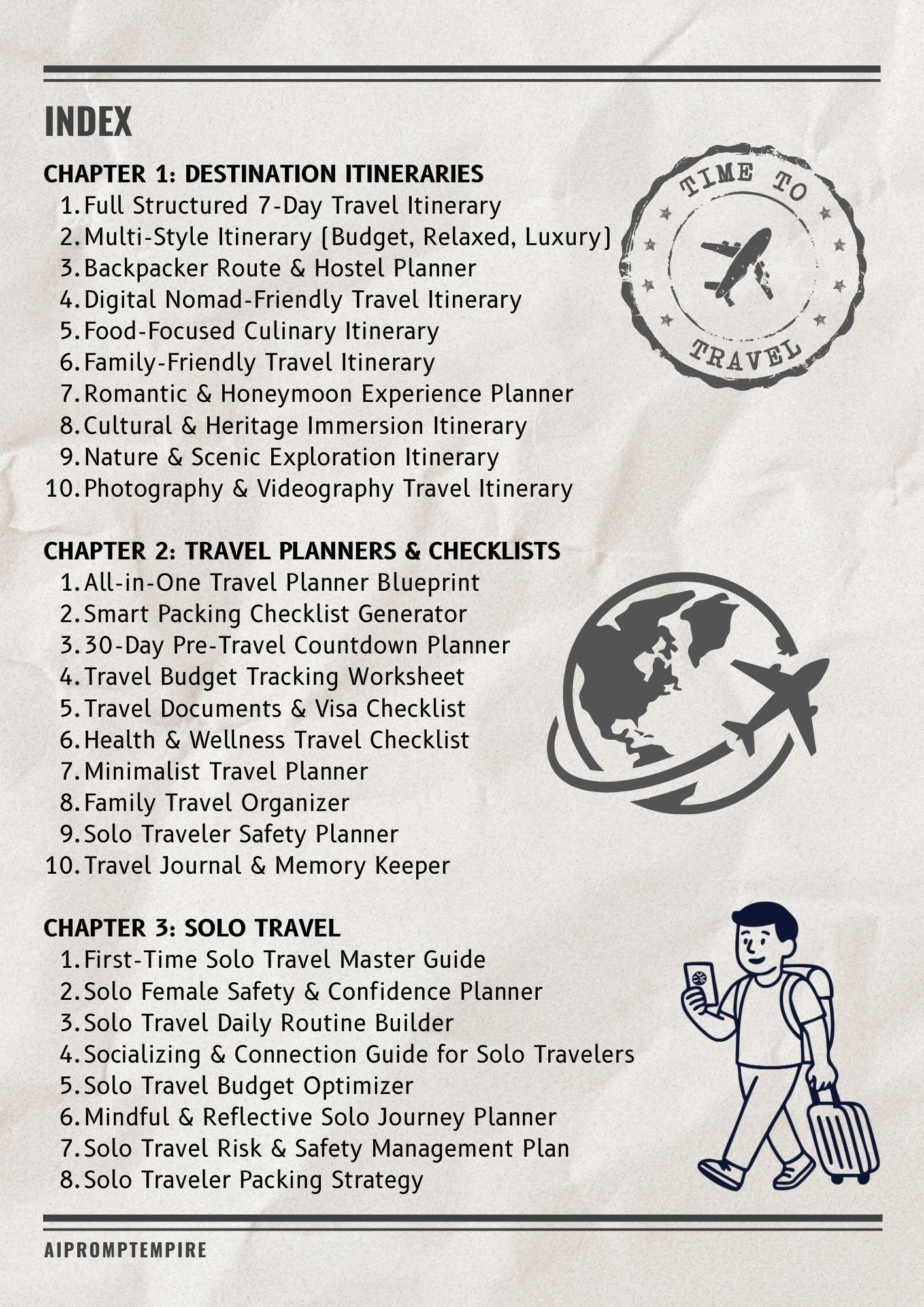 AI Prompts for Travellers