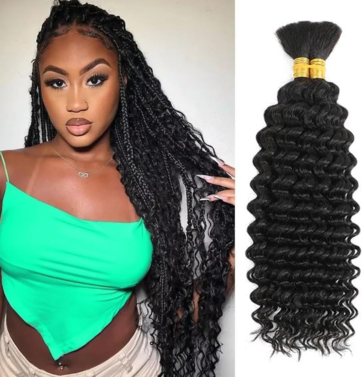 Curly Braiding Hair Extensions
