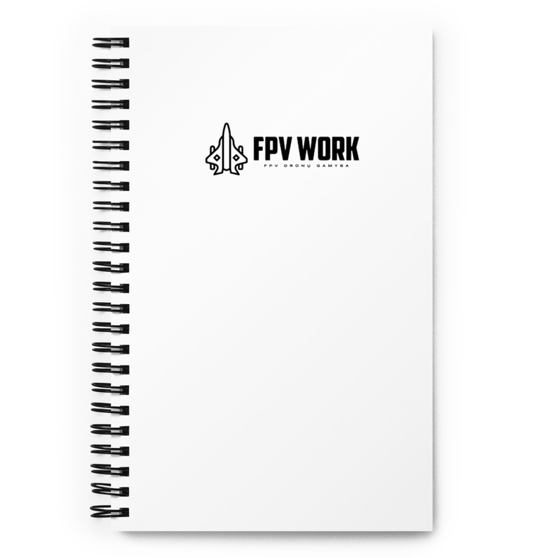 Užrašų knygelė FPV WORK
