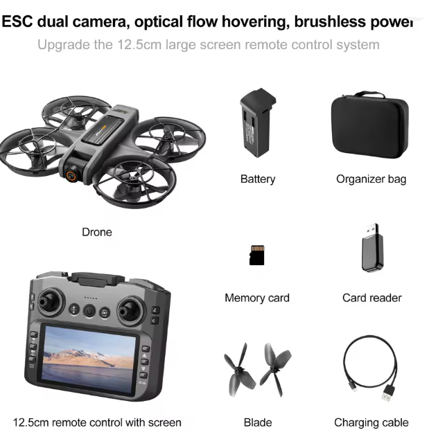 Xiaomi S156 Dronas GPS 8K HD 360° Dual Camera