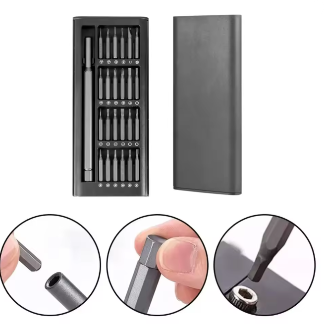 Precizinis atsuktuvo komplektas