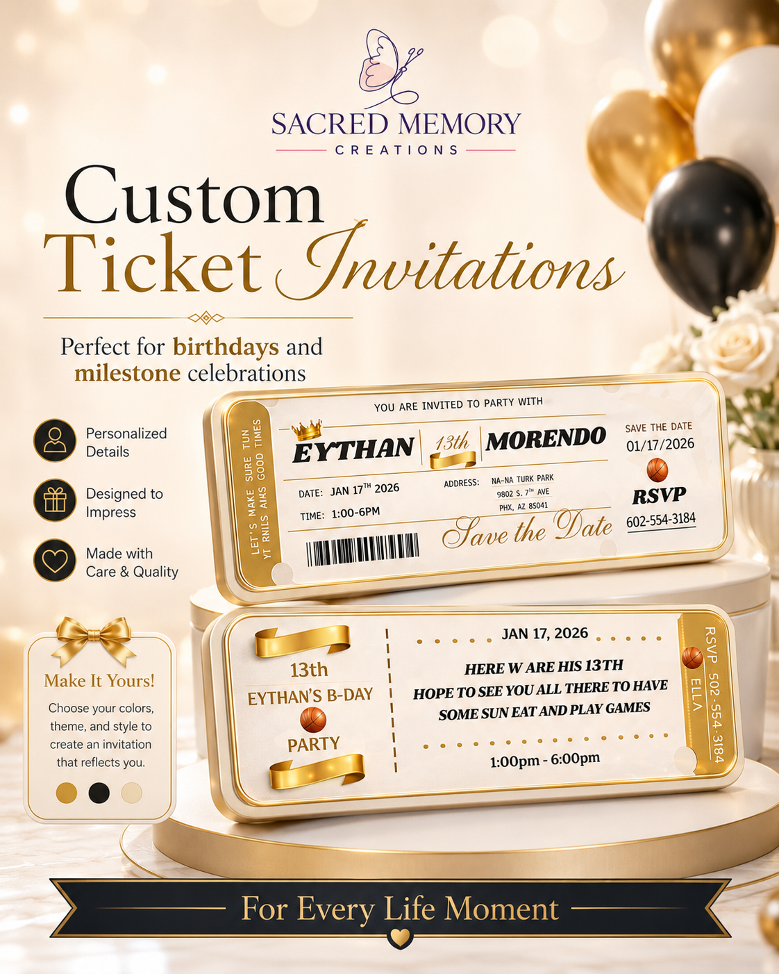 Custom Invitations