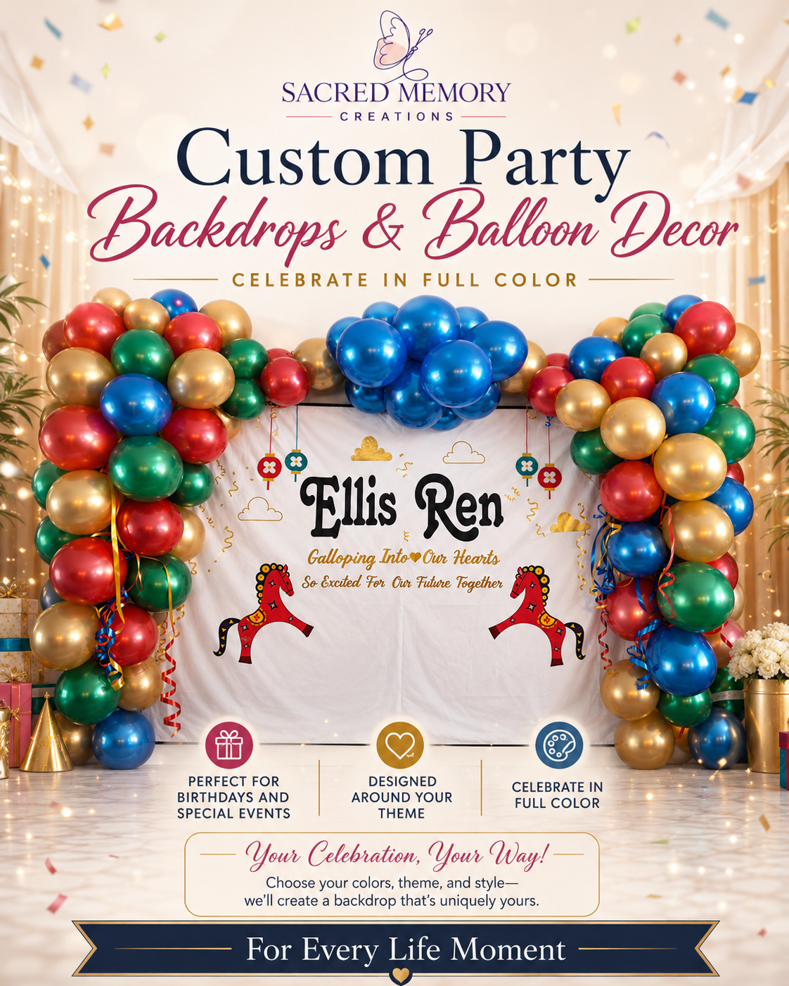 Personalized Event Banner