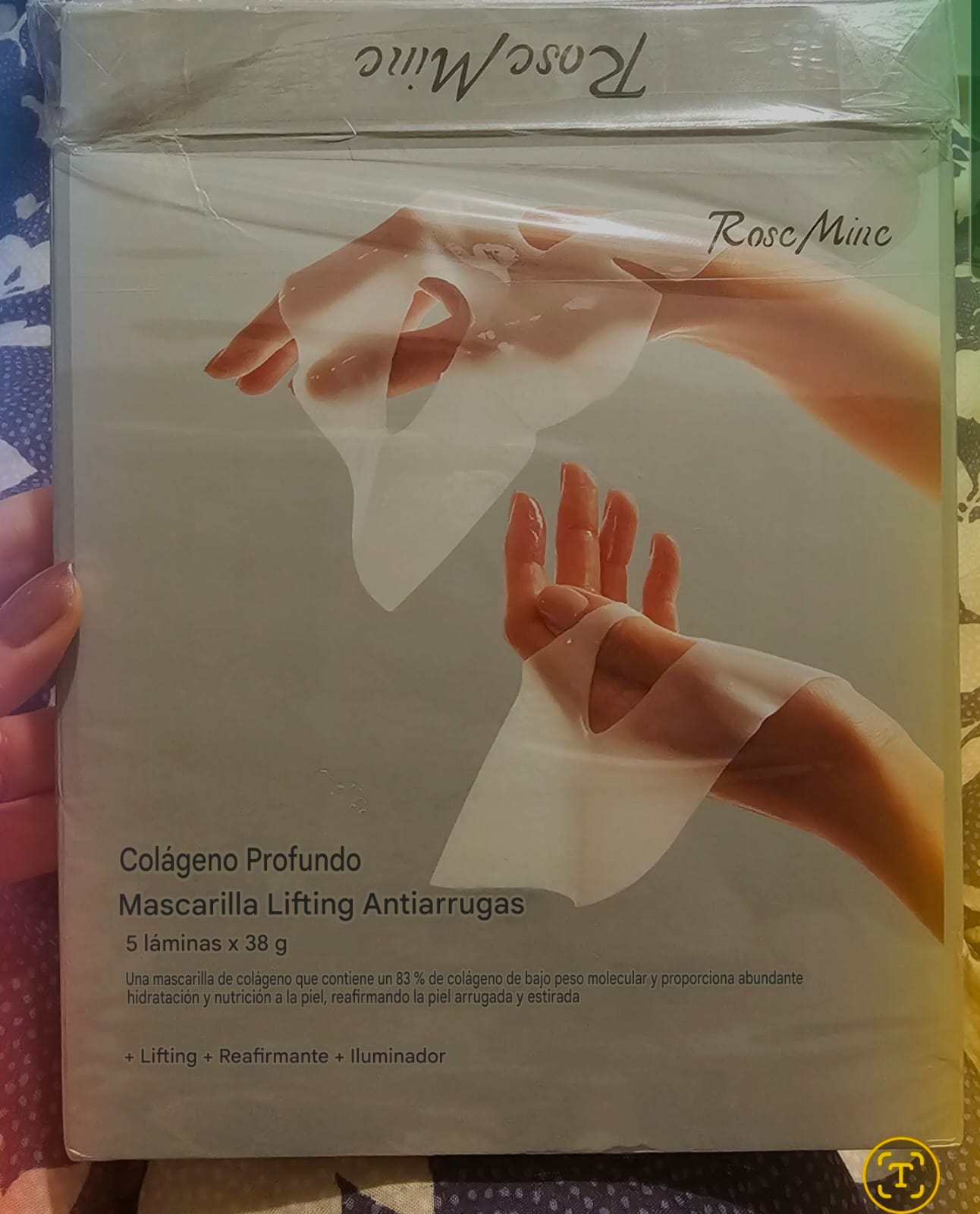 Mascarilla de colágeno profundo