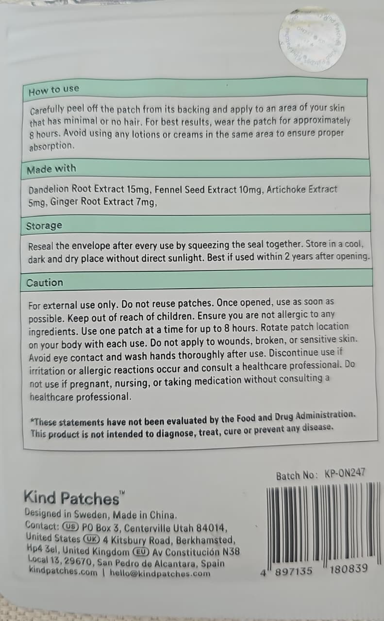 Unpuff de Kind Patches