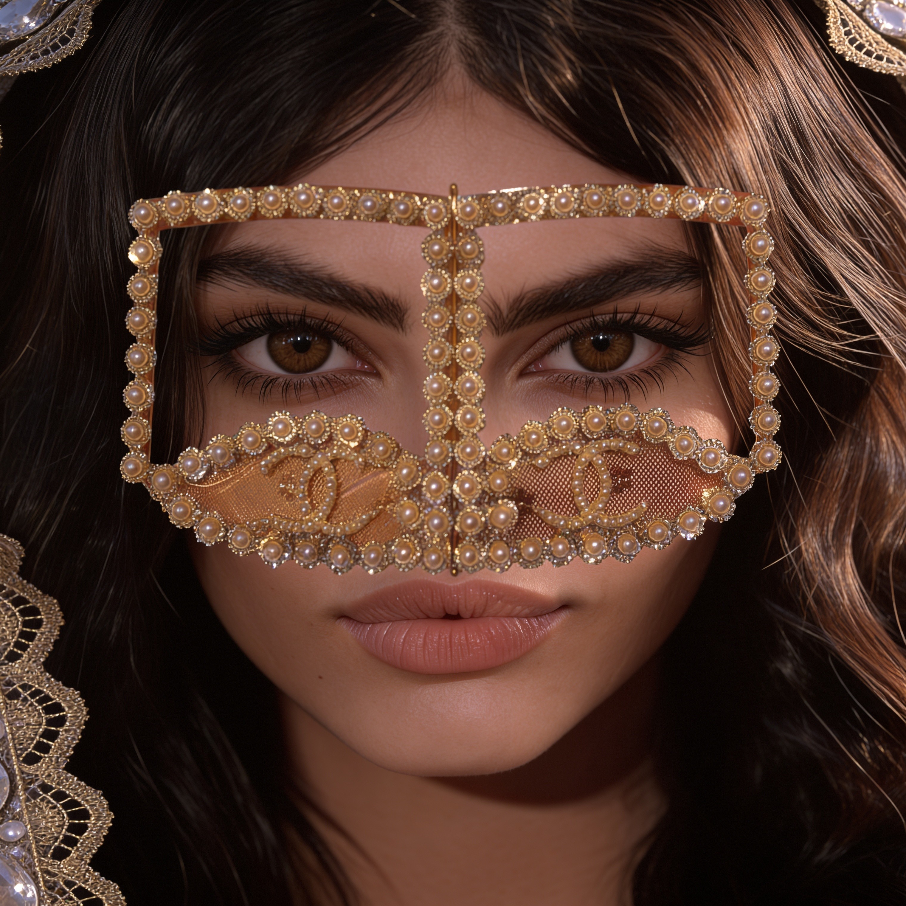 Chanel inspo برقع العروس